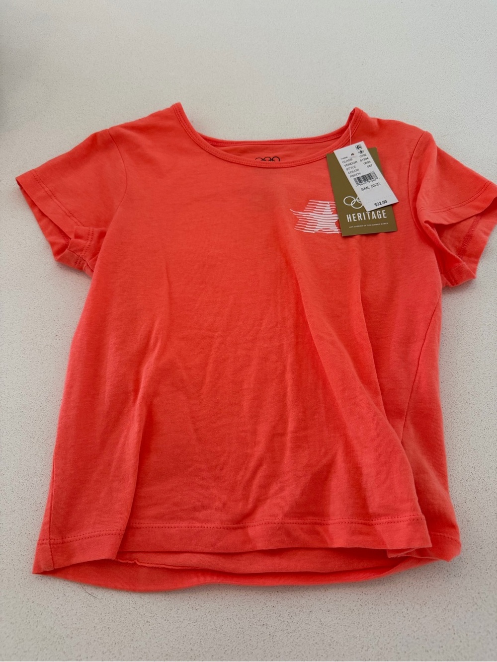 Coral Short Sleeve Tee